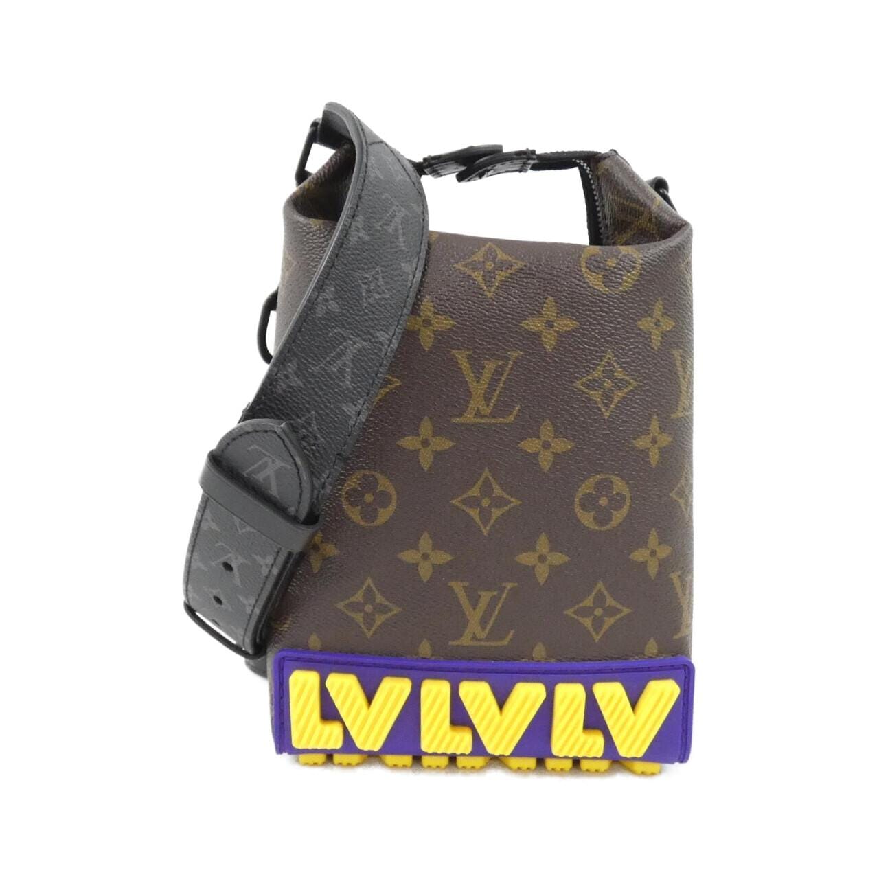 ルイヴィトン モノグラム(LVラバー) クルーザー メッセンジャー M57966 ショルダーバッグ