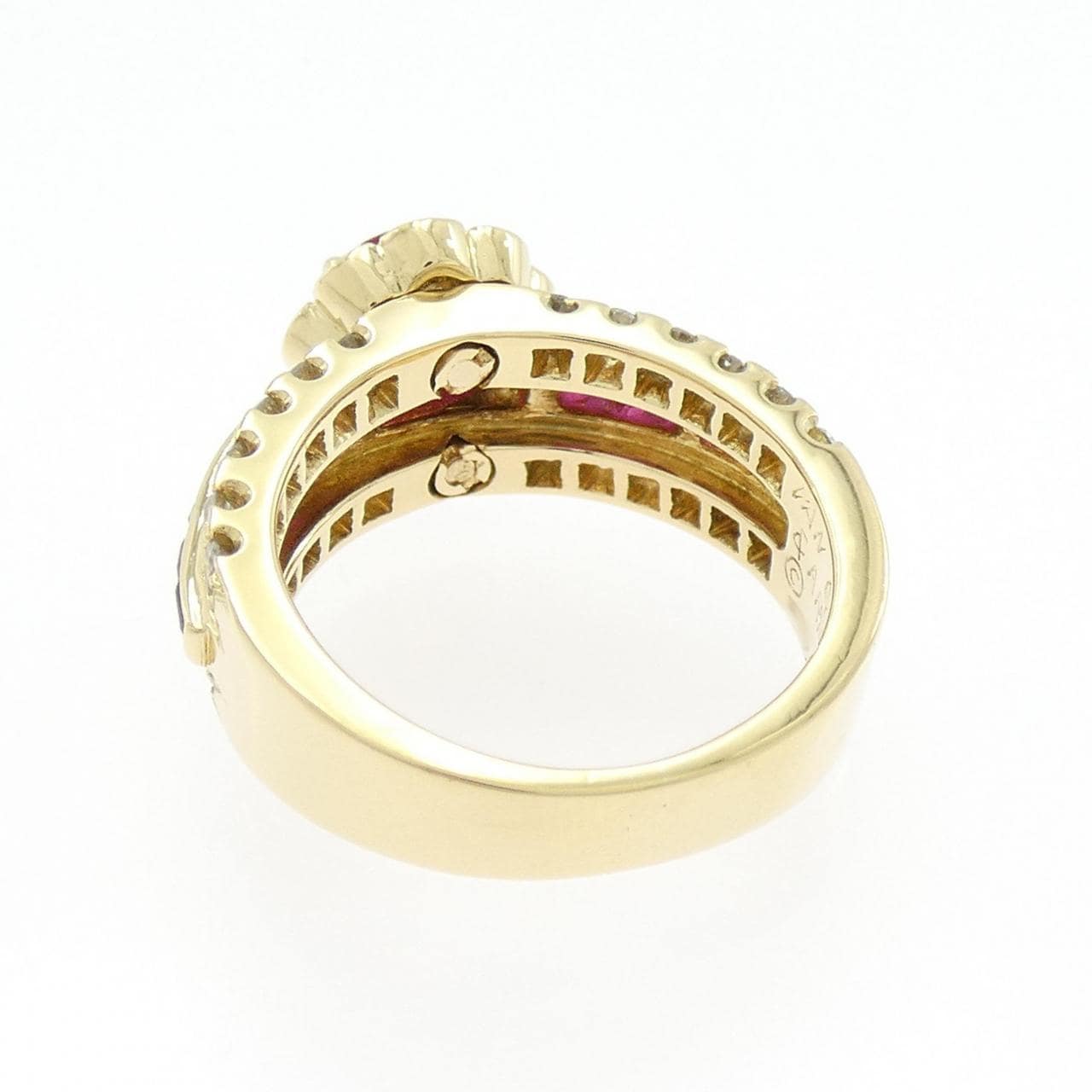 【ヴィンテージ】ヴァンクリーフ&アーペル ルビー リング