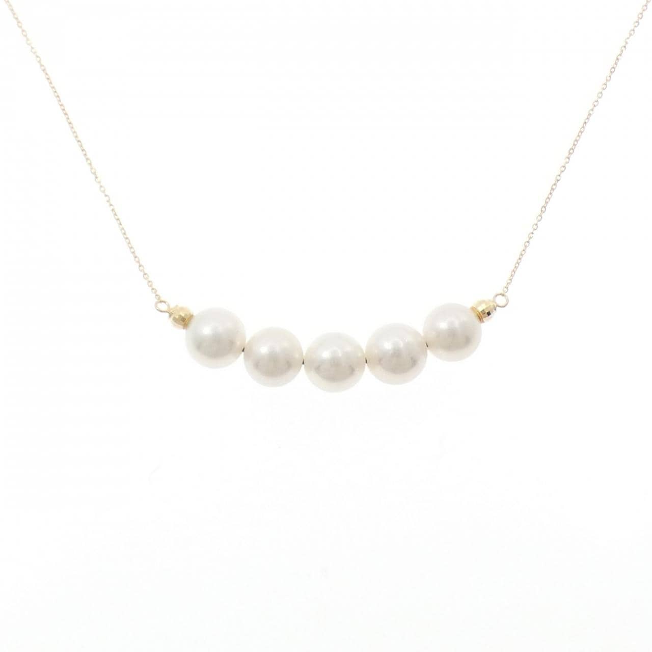 K18YG アコヤパール ネックレス