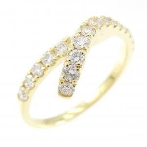 K18YG ダイヤモンド リング 0.50CT