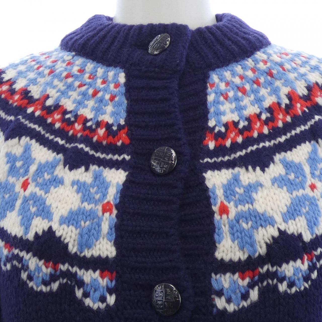 シャネル CHANEL P59762K07806 18B カーディガン