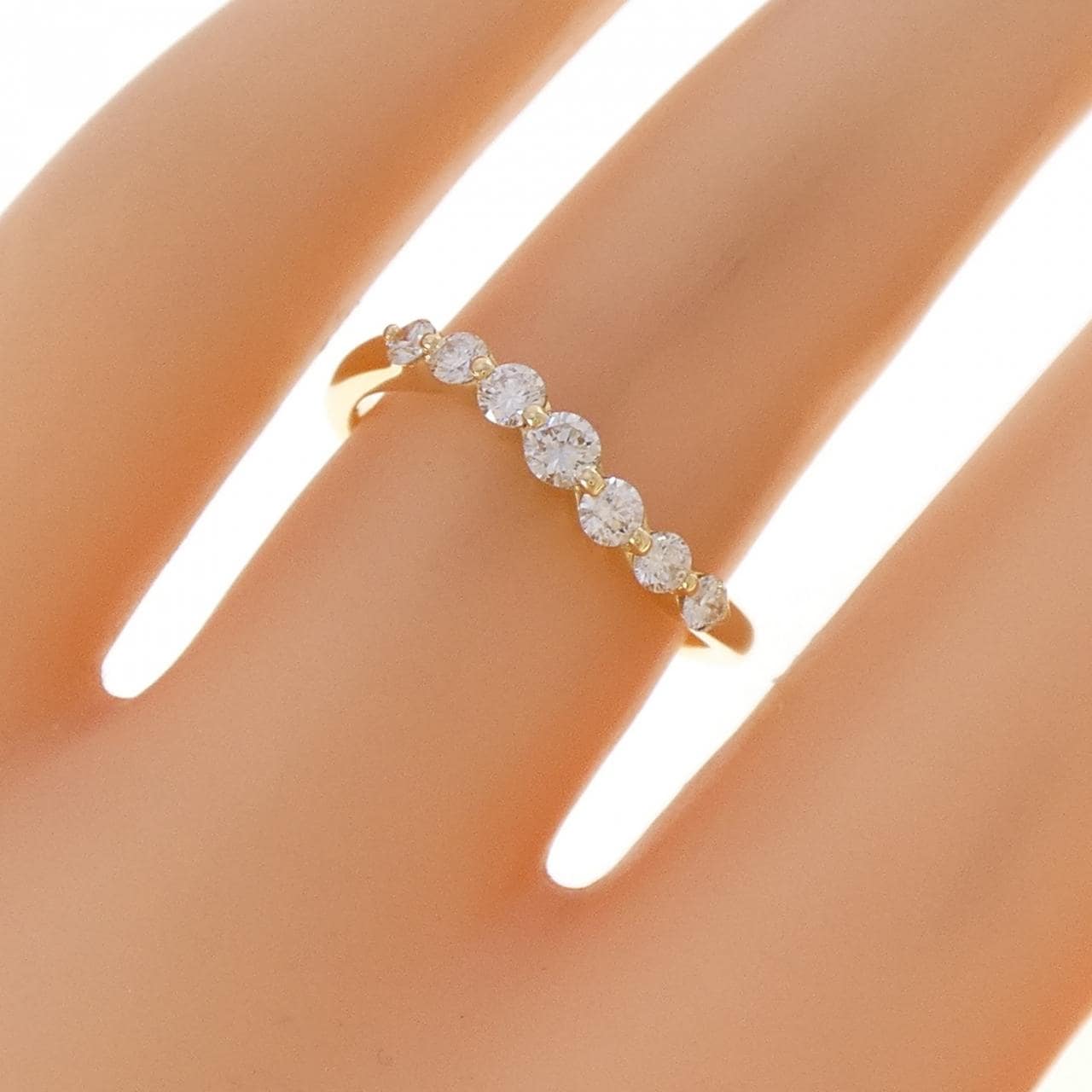 K18YG ダイヤモンド リング 0.30CT