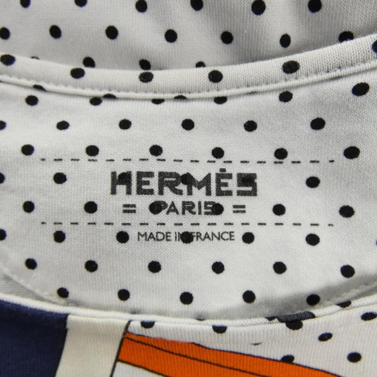エルメス HERMES WASHINGTON'S CARRIAGE JERSEY *96-7600. Tシャツ