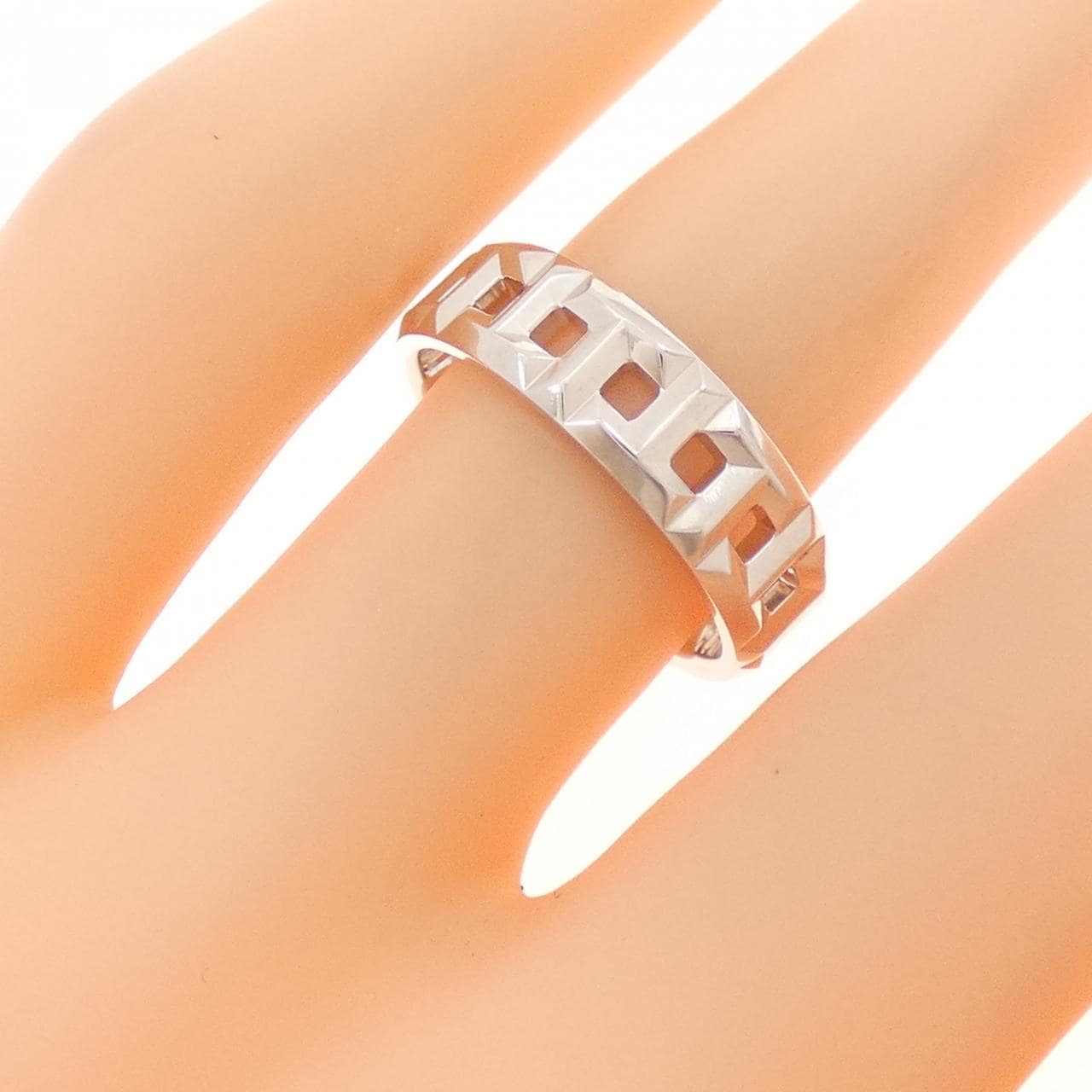 ティファニー Tトゥルー ワイド リング