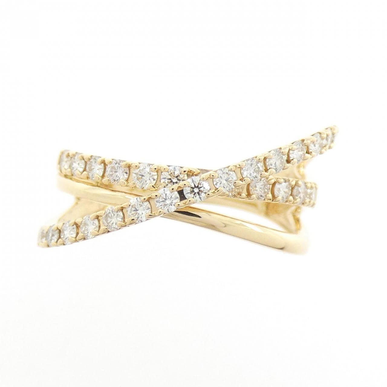 K18YG ダイヤモンド リング 0.50CT