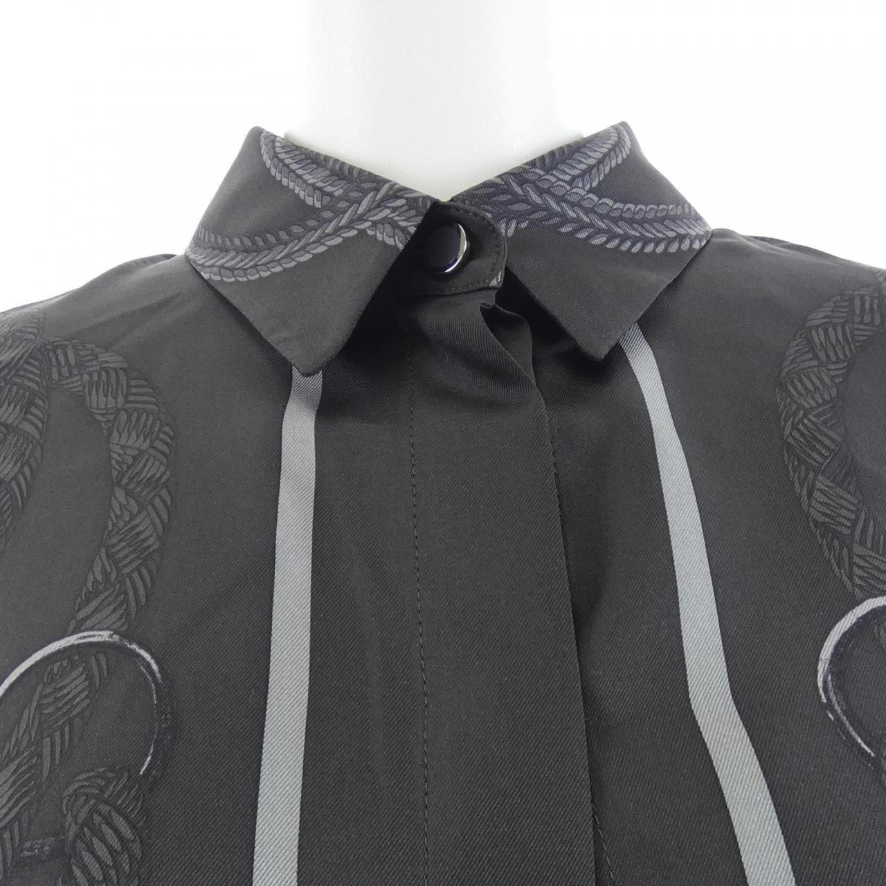 エルメス HERMES クルードセル パルフロワリミックス 5H0628DL シャツ