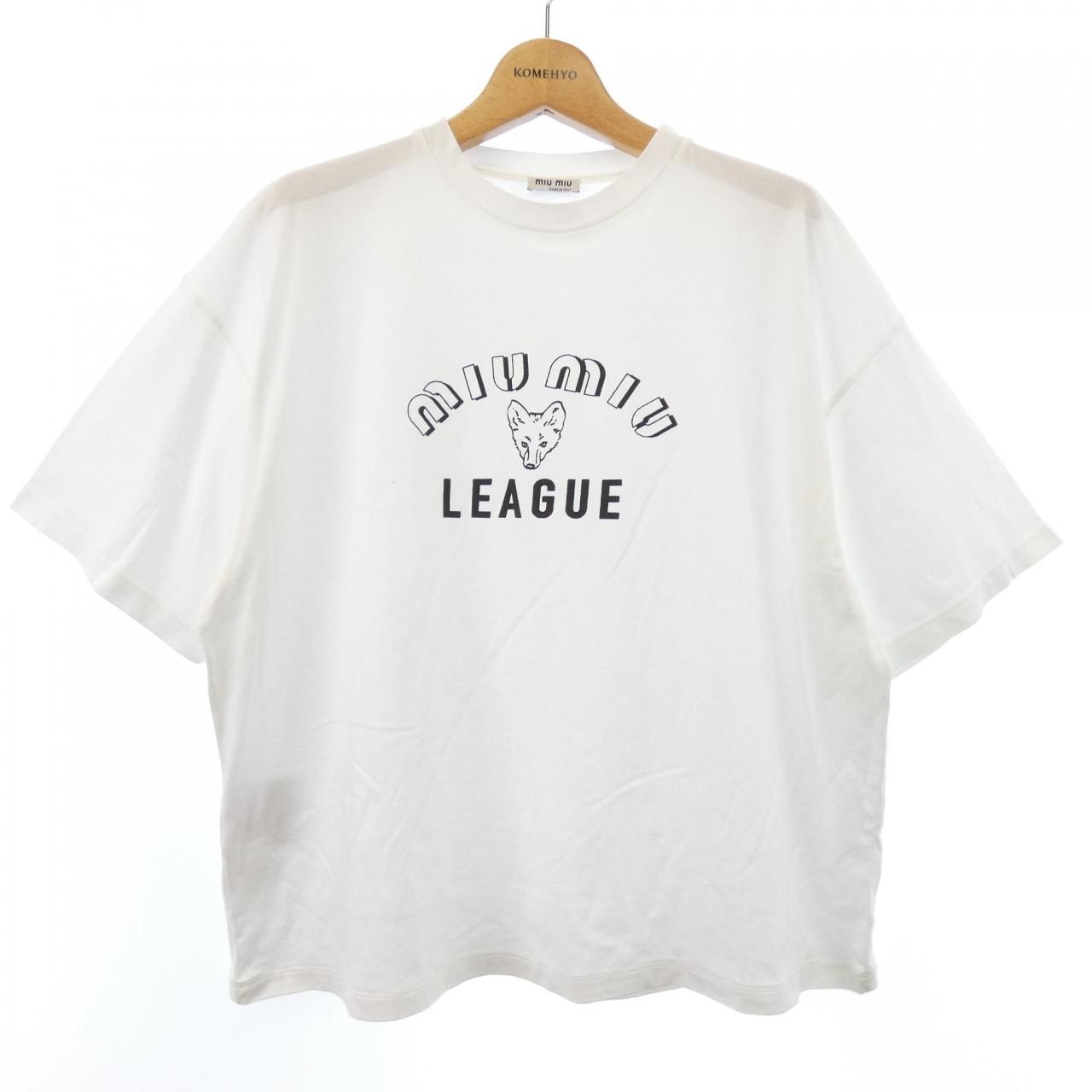 ミュウミュウ MIU MIU MJN316 1ZL7 Tシャツ