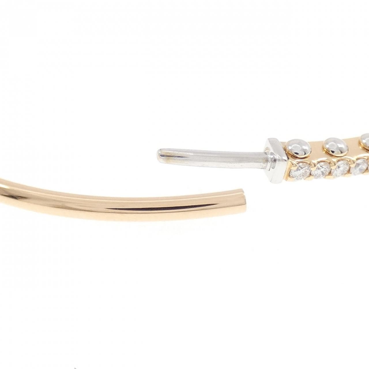 ロイヤル アッシャー ダイヤモンド バングル 0.19CT