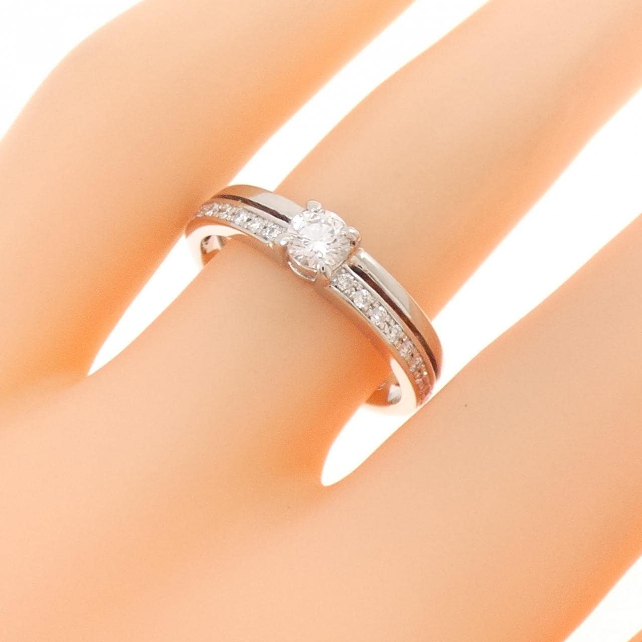 PT900 ダイヤモンド リング 0.213CT