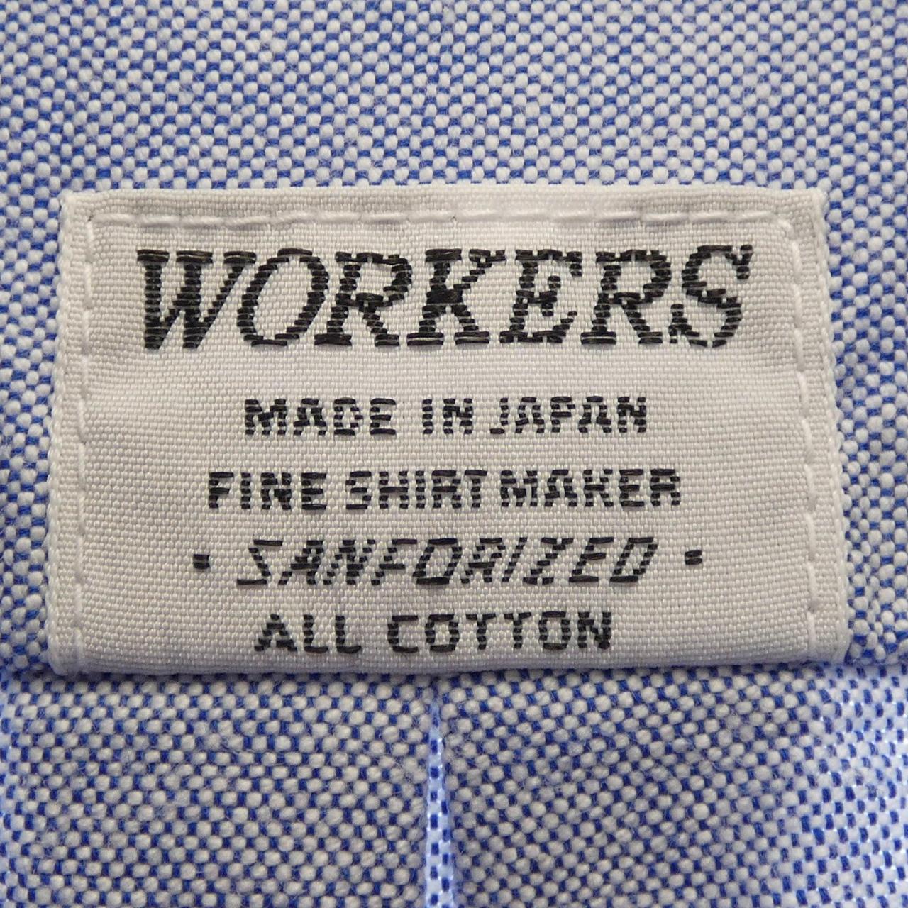 WORKERS シャツ
