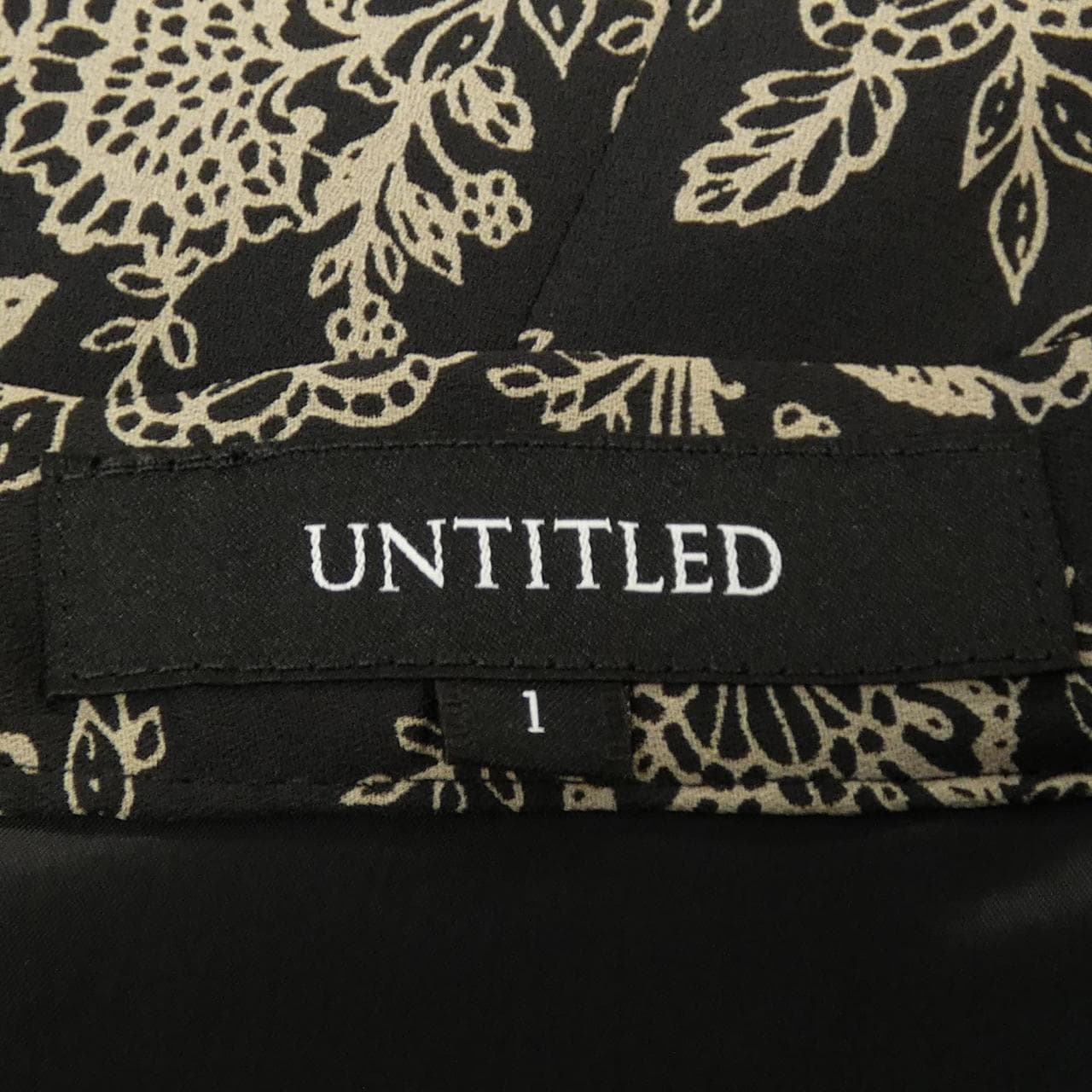 アンタイトル UNTITLED スカート