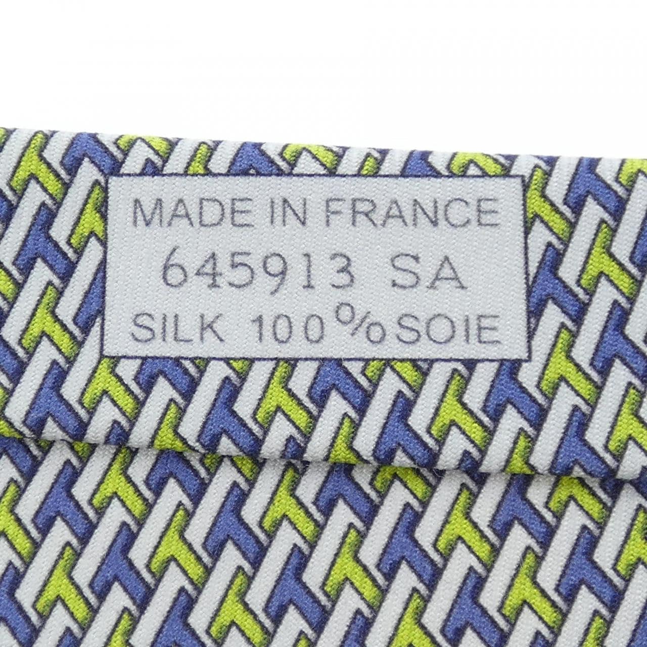 エルメス HERMES 645913SA NECKTIE