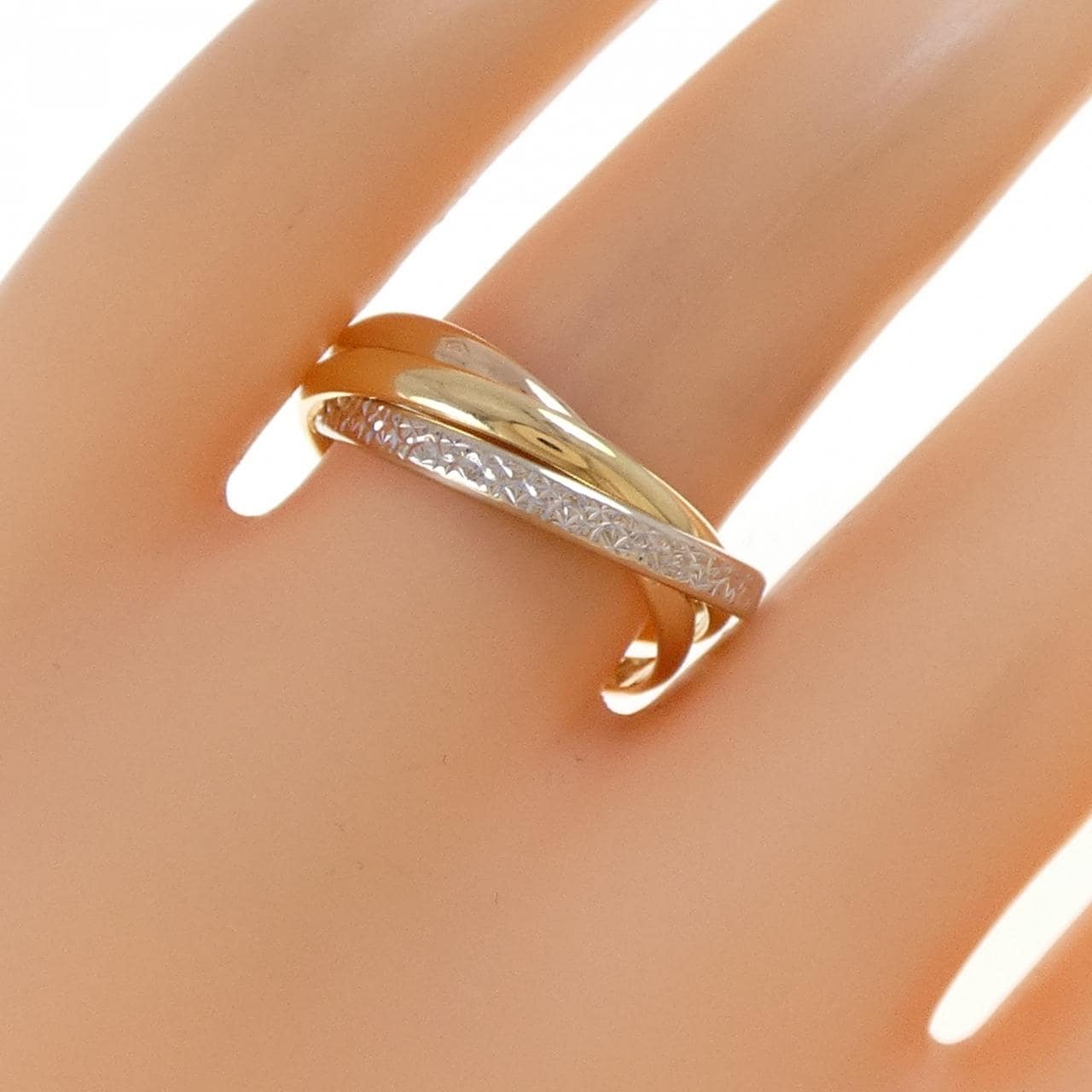 750スリーカラー リング