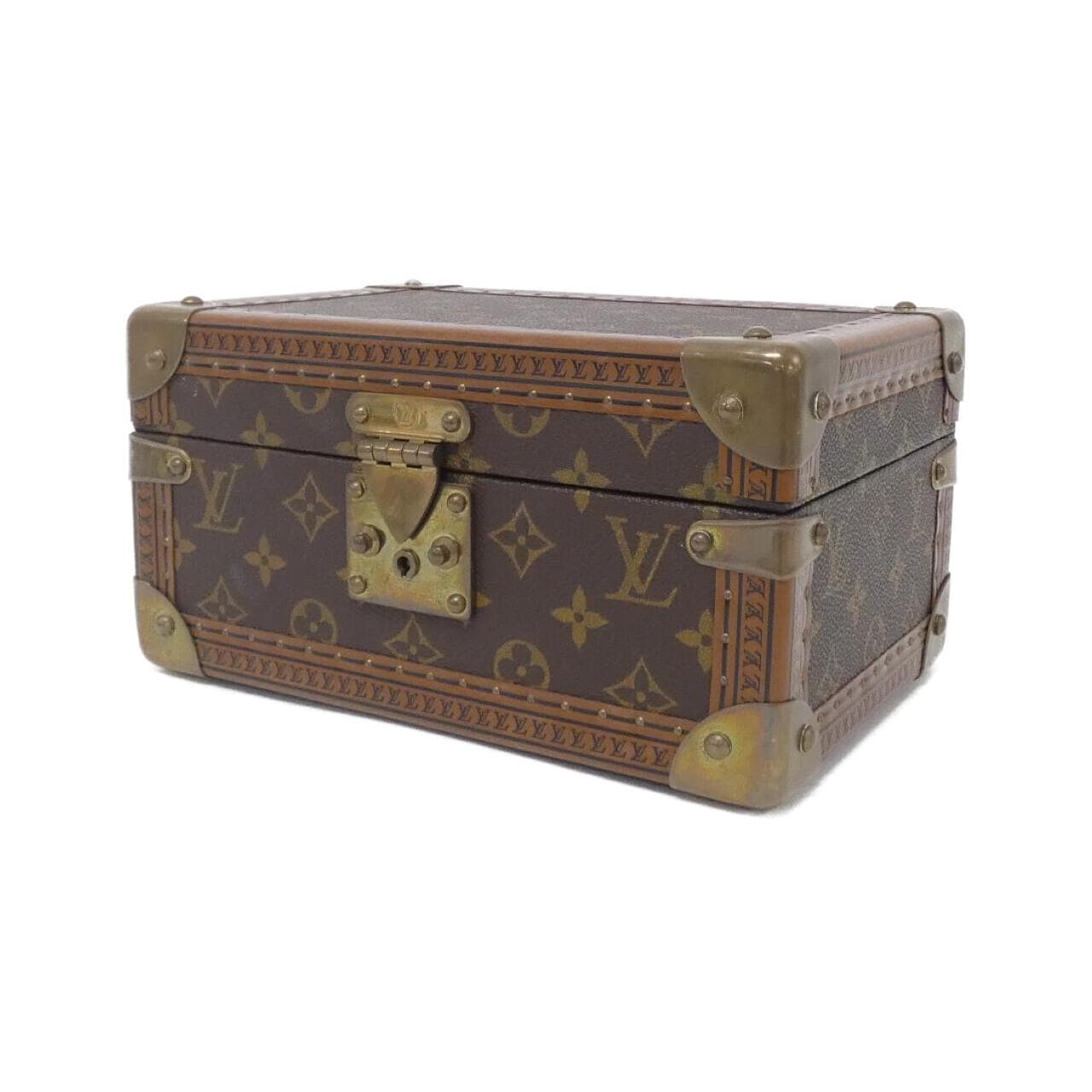 LOUIS VUITTON Monogram Coffret Tresor 24 厘米 M47023 首饰盒