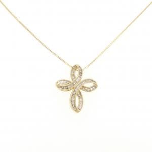 K18YG ダイヤモンド ネックレス 0.83CT