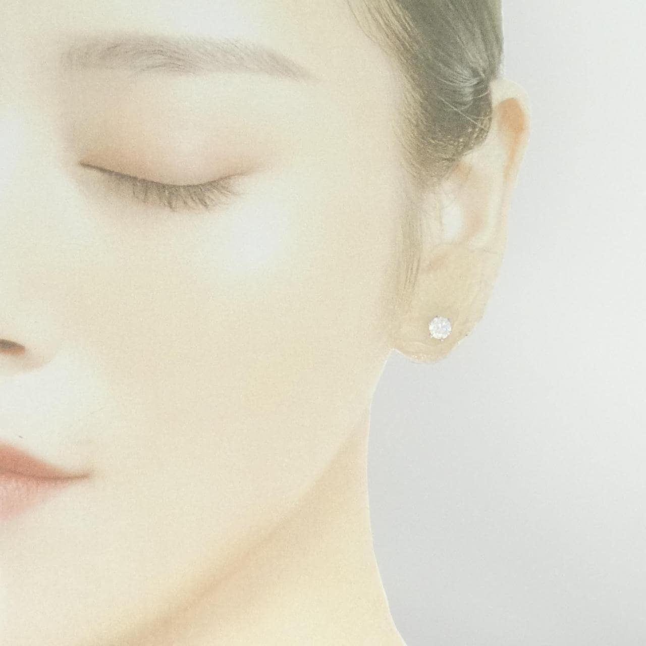 【リメイク】PT900/ST ダイヤモンド ピアス 0.501CT 0.568CT H I1 GOOD-FAIR