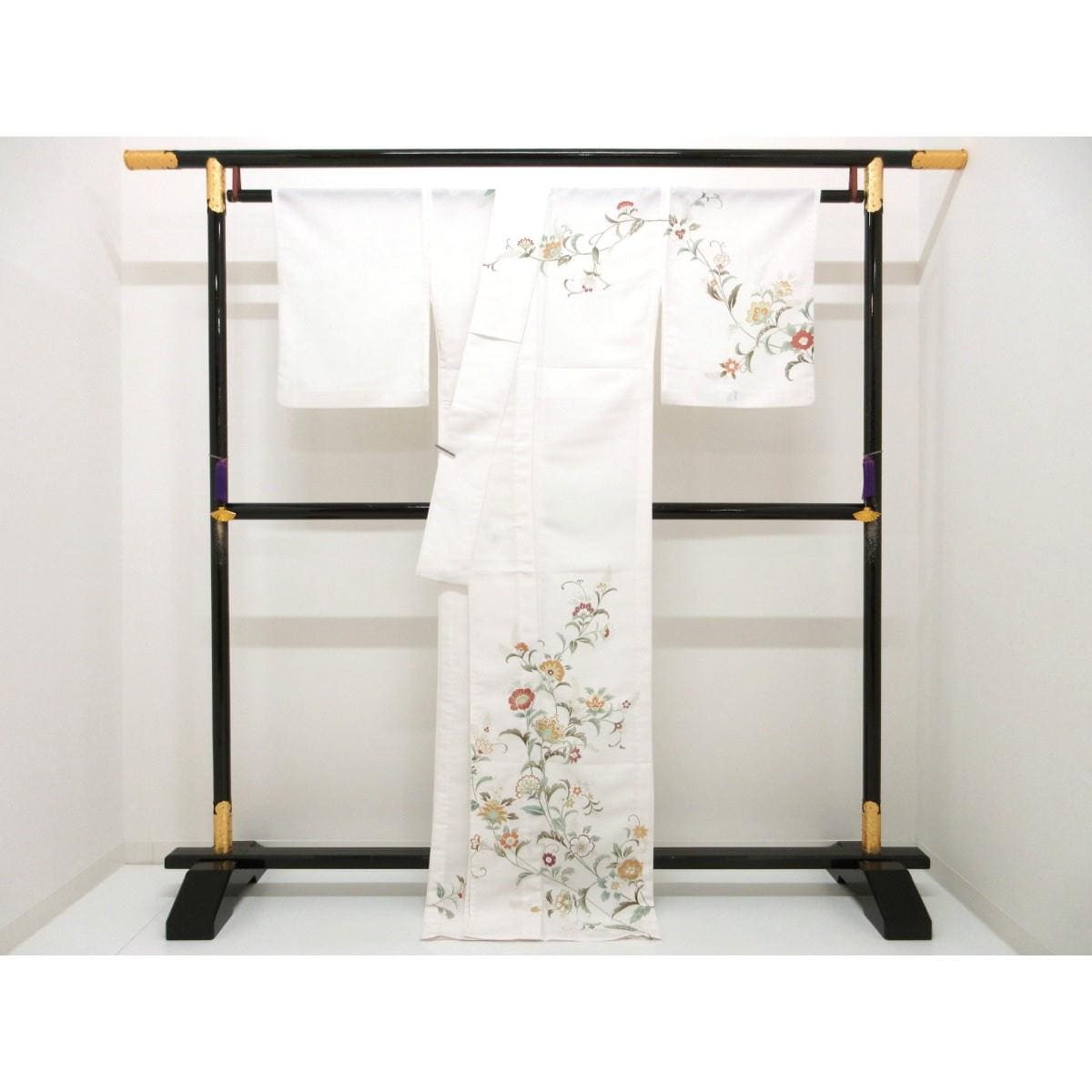 【新品】化繊　単衣　訪問着