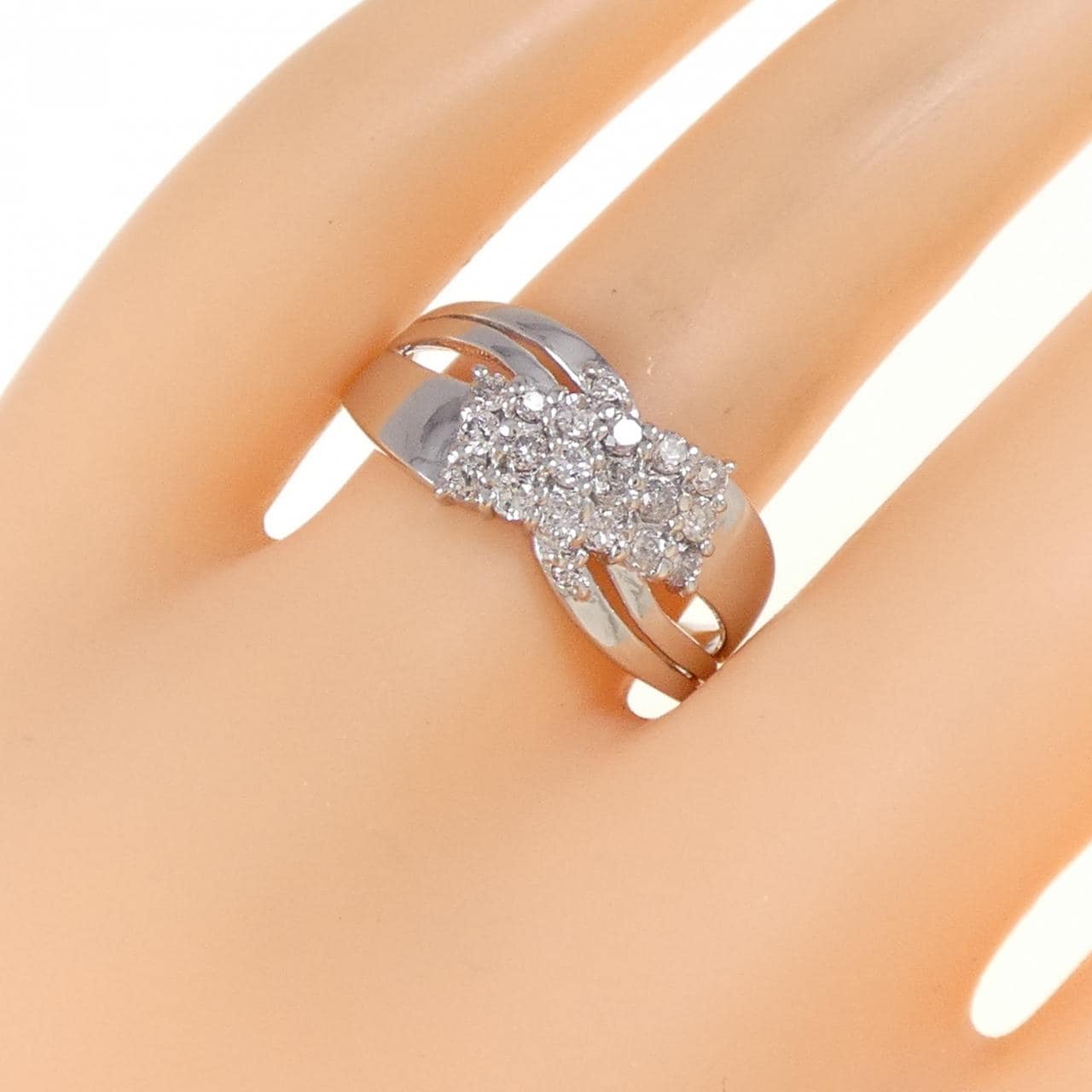 PT900 ダイヤモンド リング 0.53CT