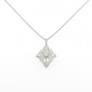 PT900/PT850 ダイヤモンド ネックレス 0.237CT