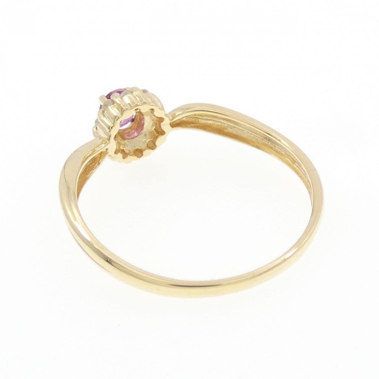 K18YG ルビー リング