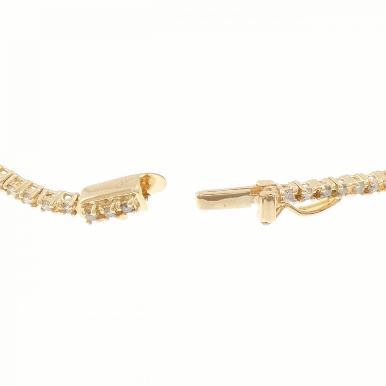K18YG ダイヤモンド ブレスレット 1.00CT