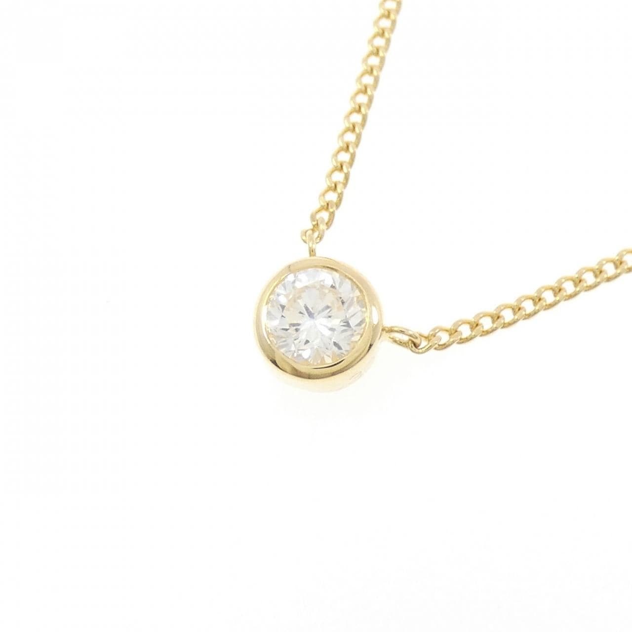 K18YG ダイヤモンド ネックレス 0.30CT