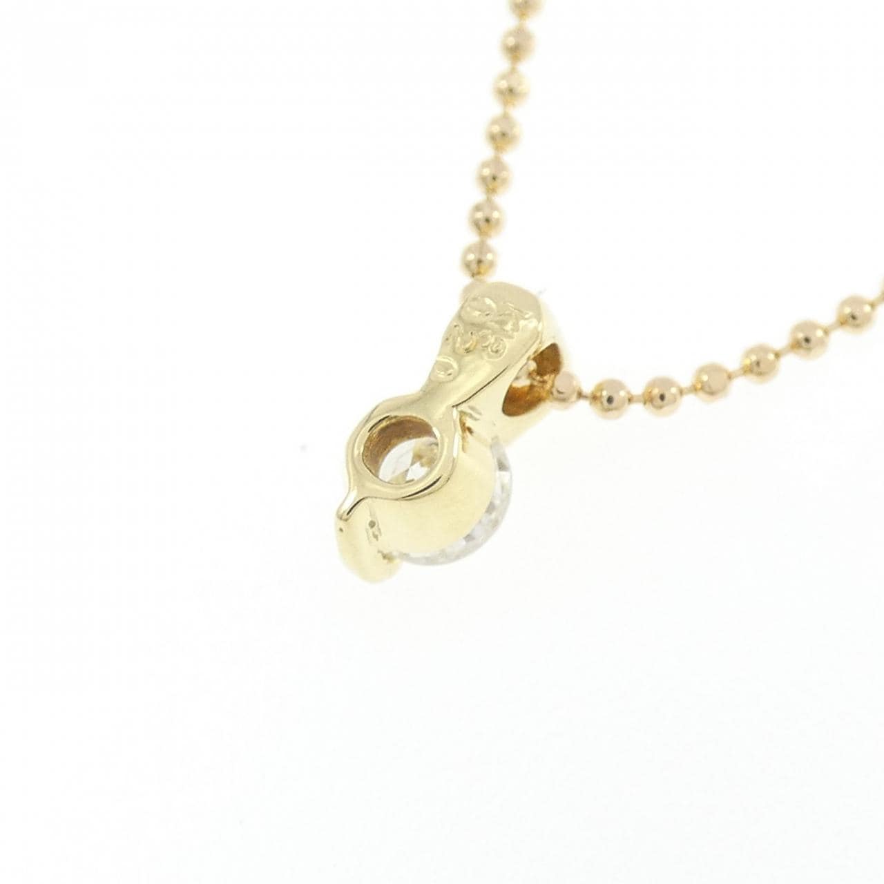 K18YG ダイヤモンド ネックレス 0.20CT