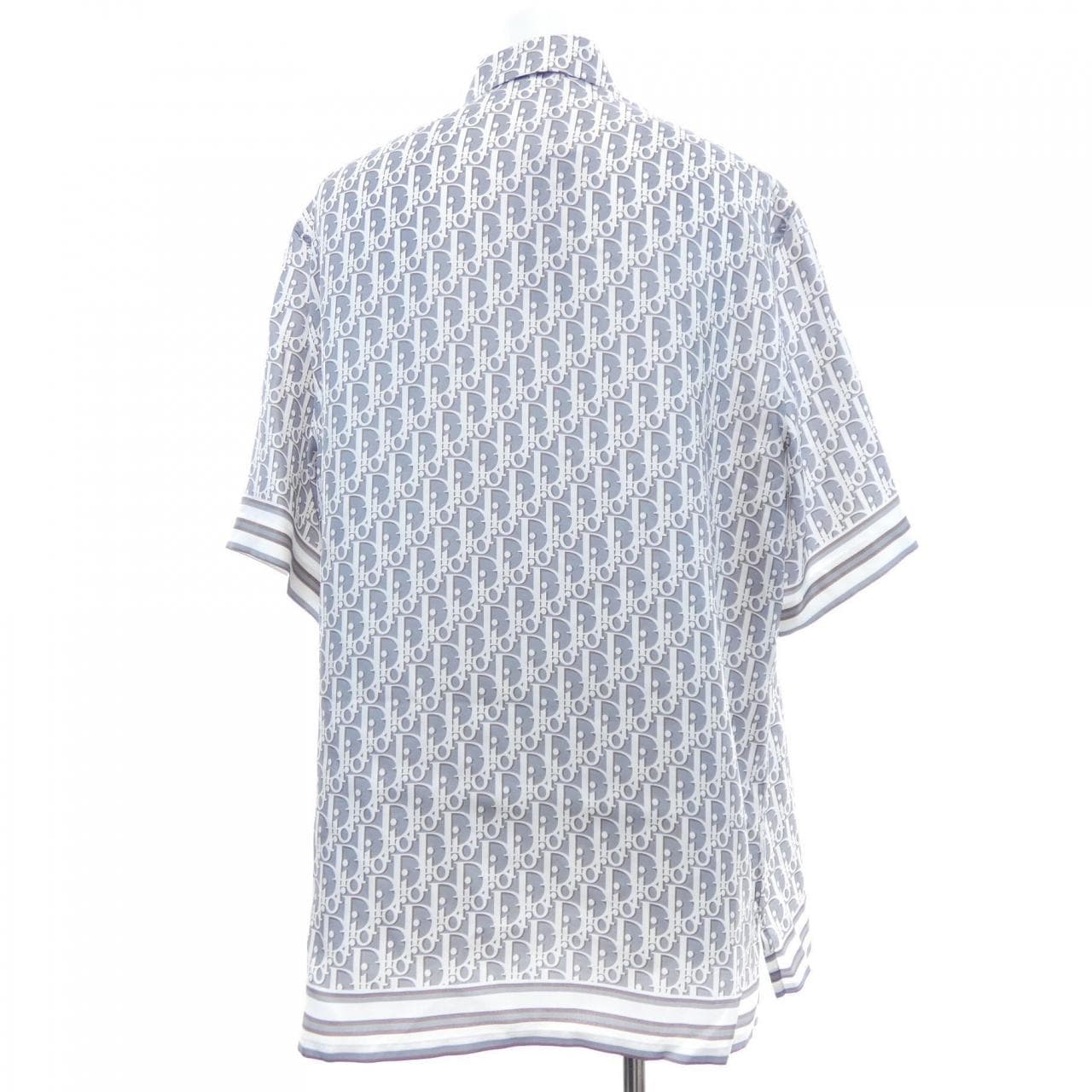 ディオール DIOR ディオールオブリークオーガニックシルクツイル　OBLIQUE 193C545A4751 S／Sシャツ