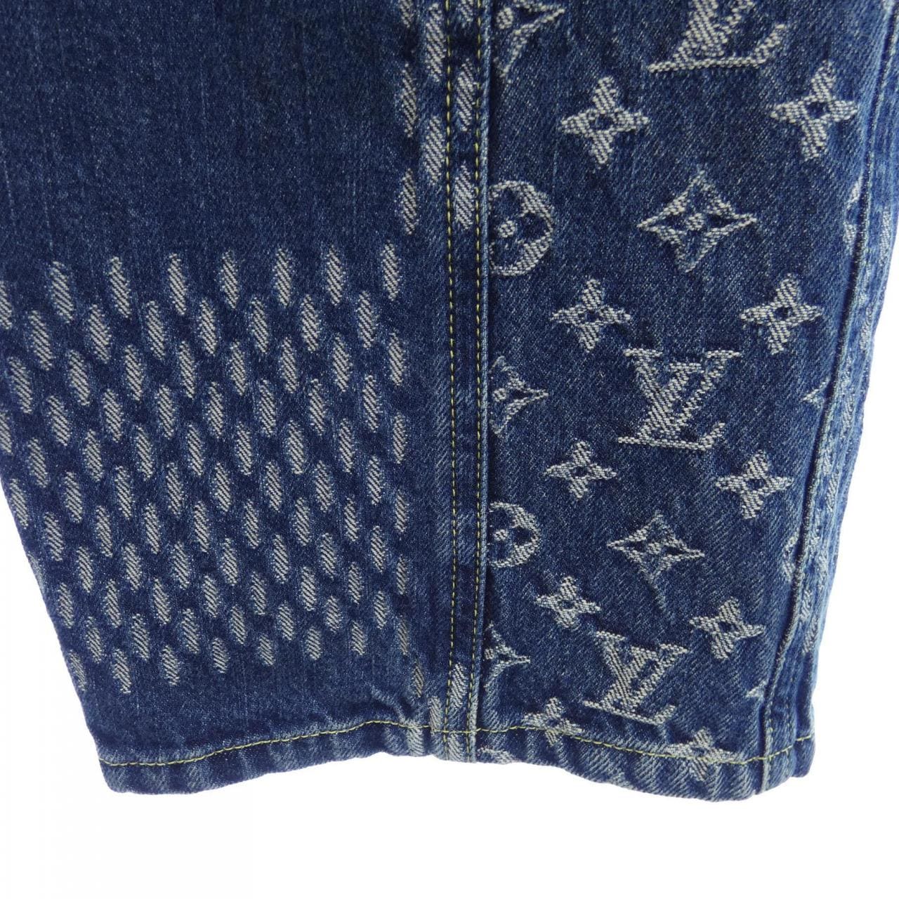 ルイヴィトン LOUIS VUITTON ジャイアントダミエウェーブモノグラム HJD10WUZC NIGO ジーンズ