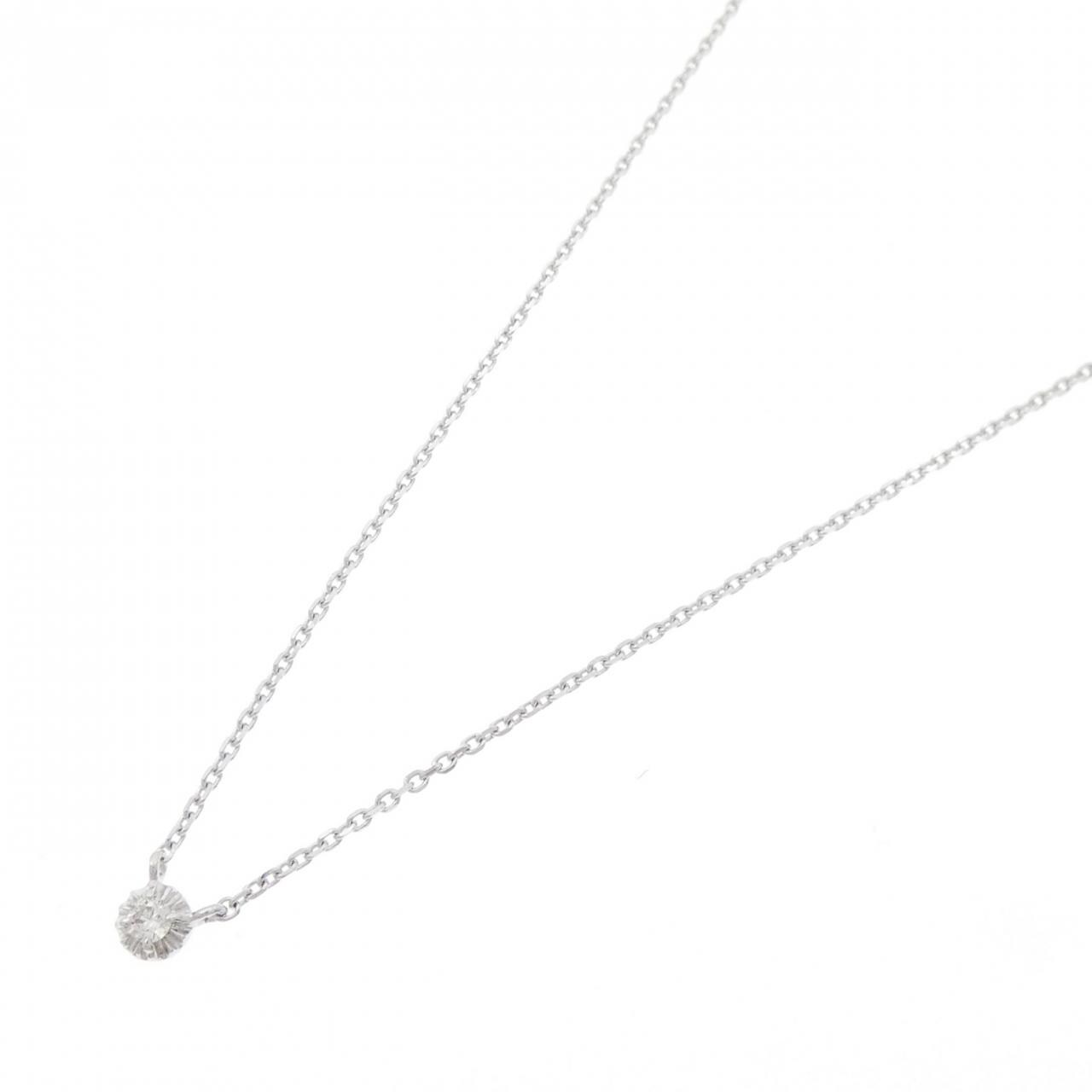 アガット ダイヤモンド ネックレス 0.03CT