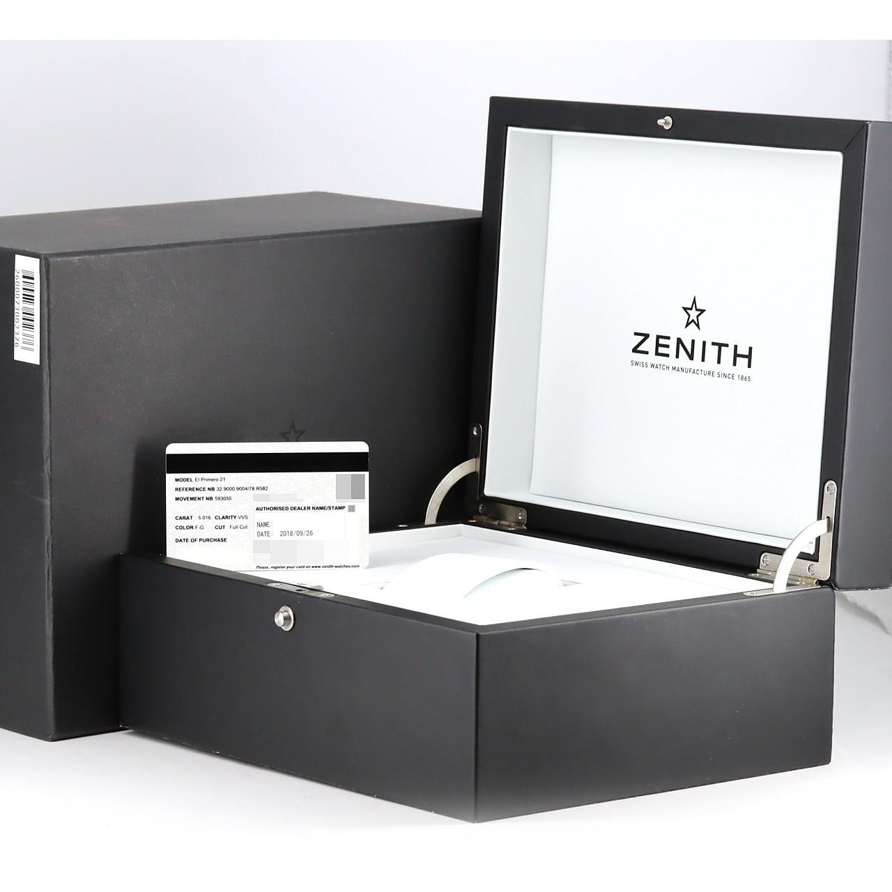 ゼニス デファイエルプリメロ21 TI/バゲットD 32.9000.9004/78.R582 TI 自動巻