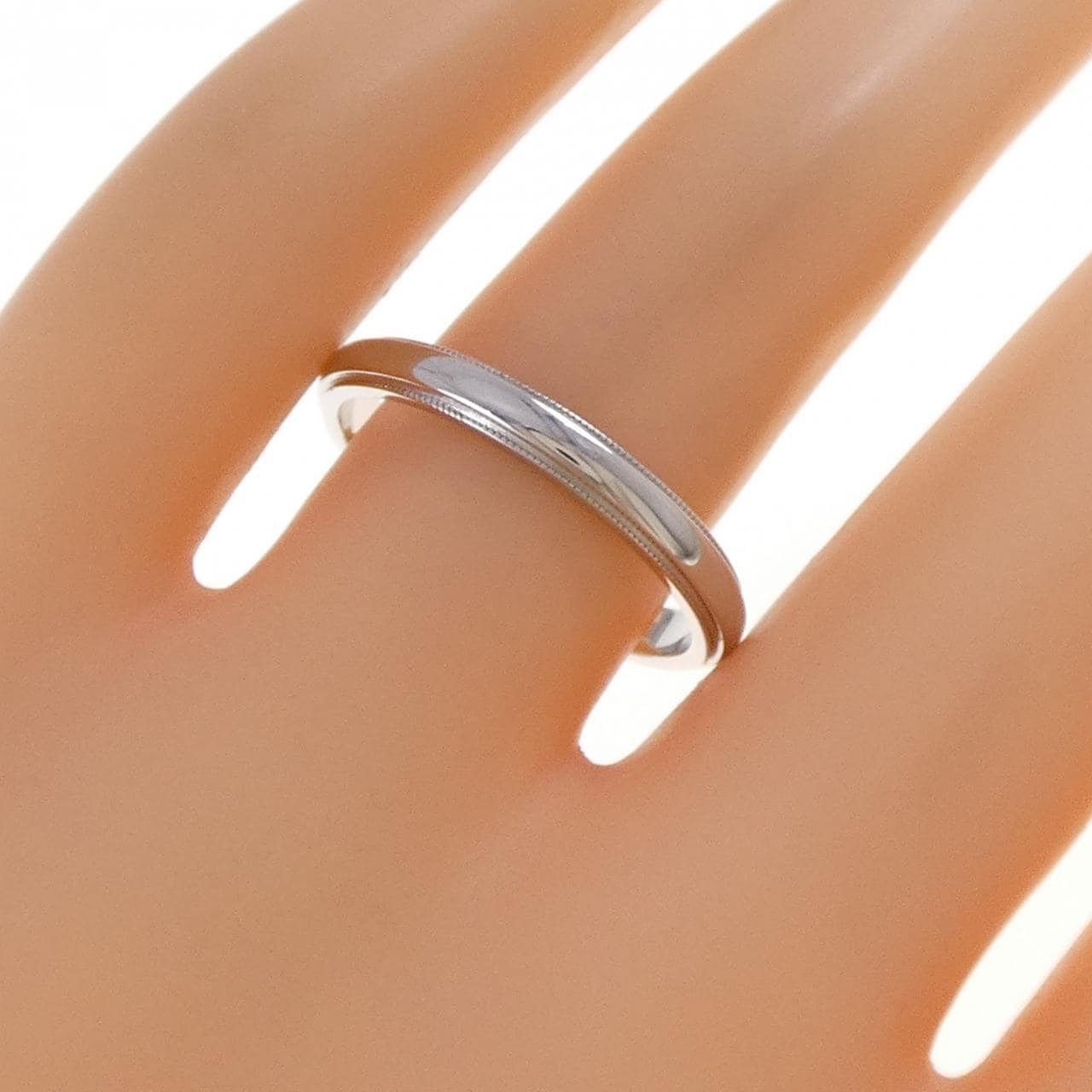 ティファニー ミルグレイン リング