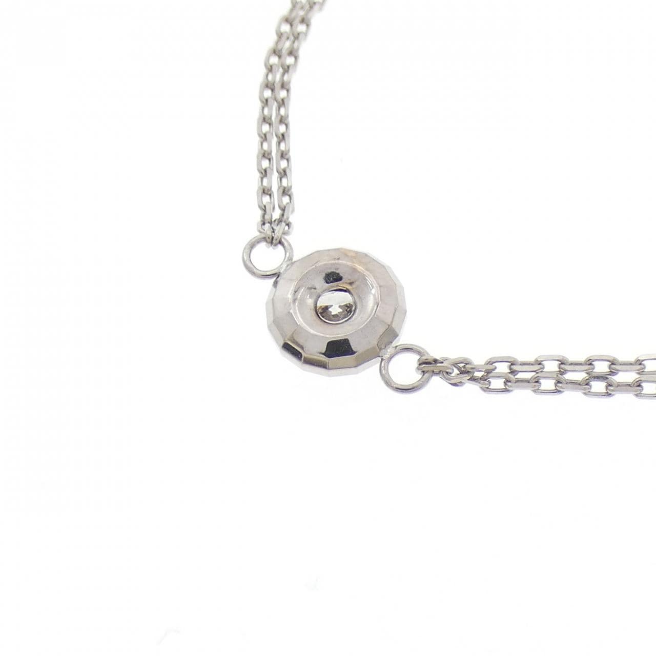 K18WG ダイヤモンド ネックレス 0.50CT