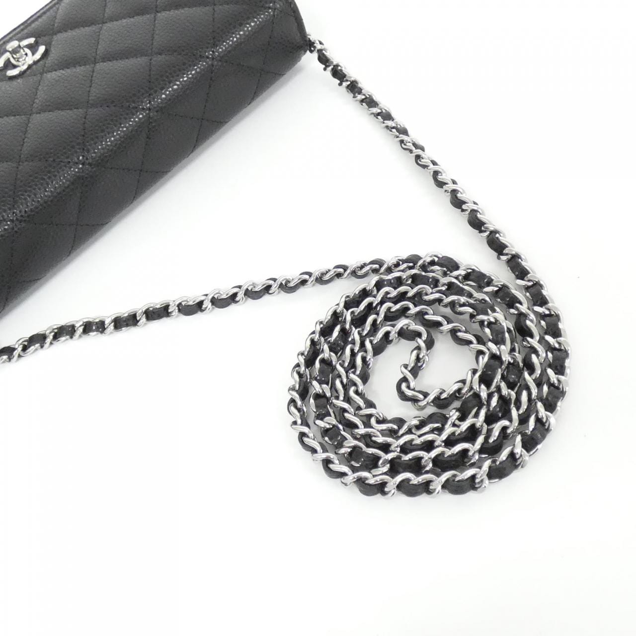 【未使用品】シャネル AP4241 チェーンウォレット