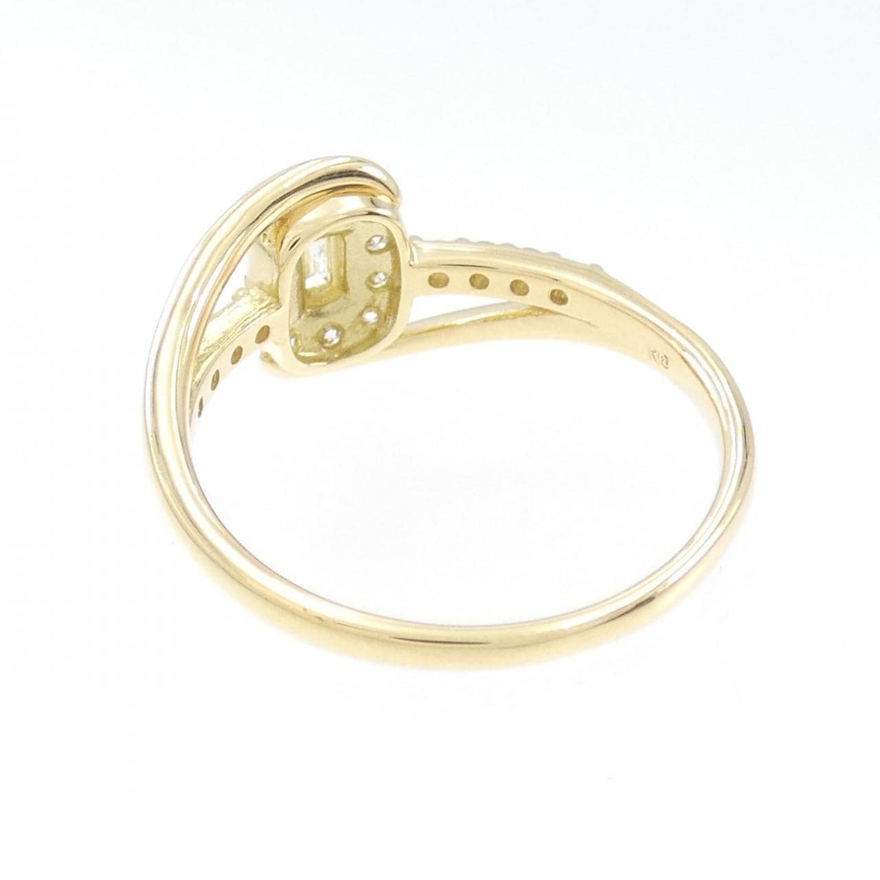 【新品】K18YG ダイヤモンド リング 0.30CT