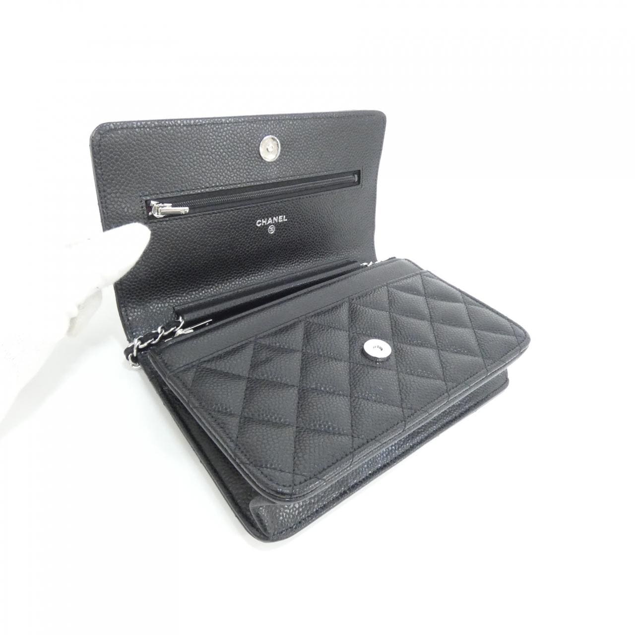 シャネル タイムレスクラシック ライン AP0250 チェーンウォレット