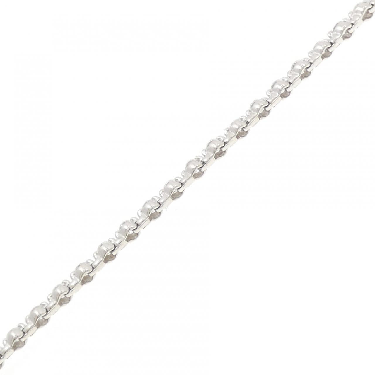 K18WG ダイヤモンド ブレスレット 2.00CT