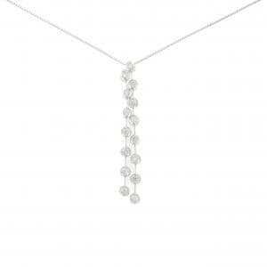 K18WG ダイヤモンド ネックレス 0.50CT