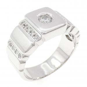 K14WG ダイヤモンド リング 0.33CT