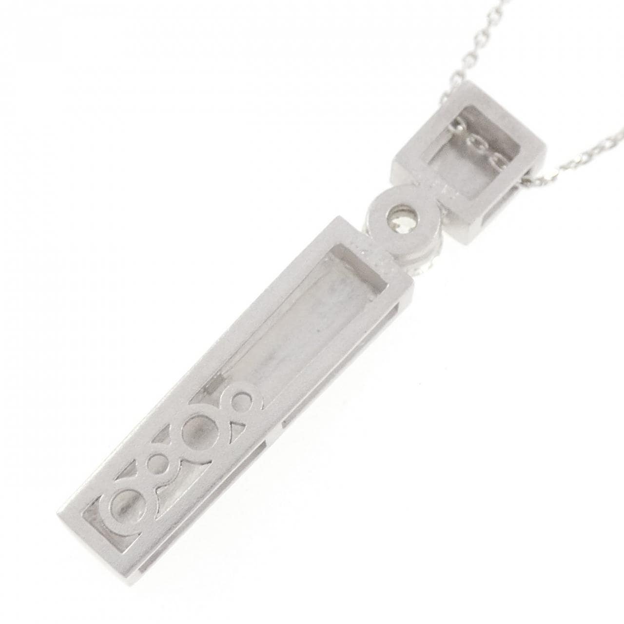 K18WG ダイヤモンド ネックレス 0.250CT