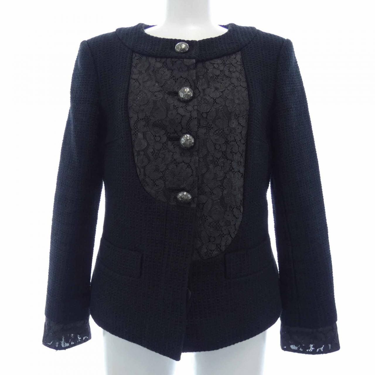 シャネル CHANEL ノーカラージャケット