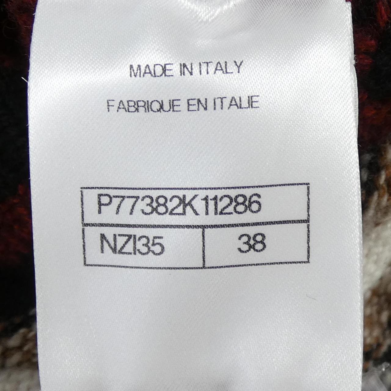 シャネル CHANEL LOOK21 2次元コード P77382K11286 ニット