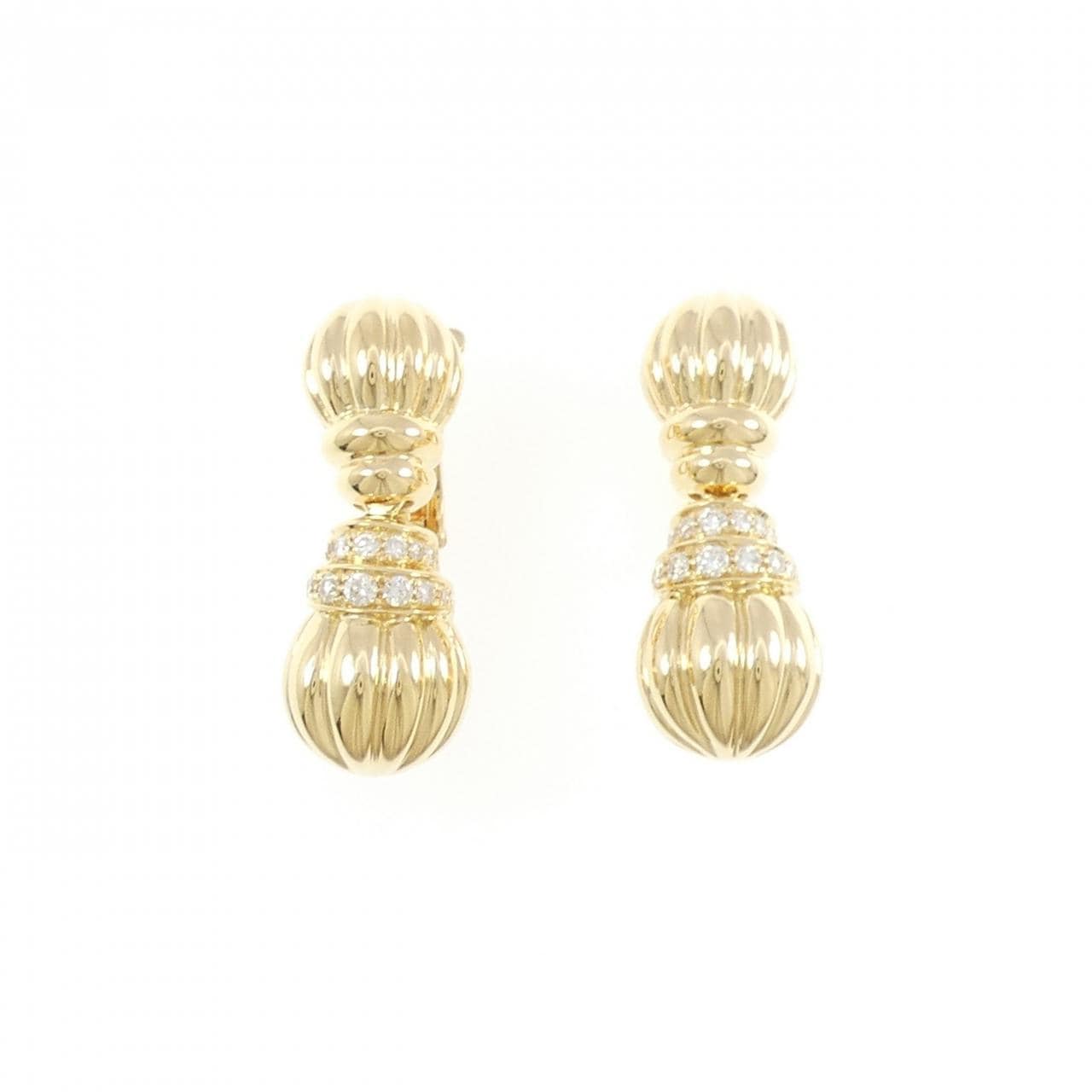 【ヴィンテージ】ブシュロン ダイヤモンド イヤリング