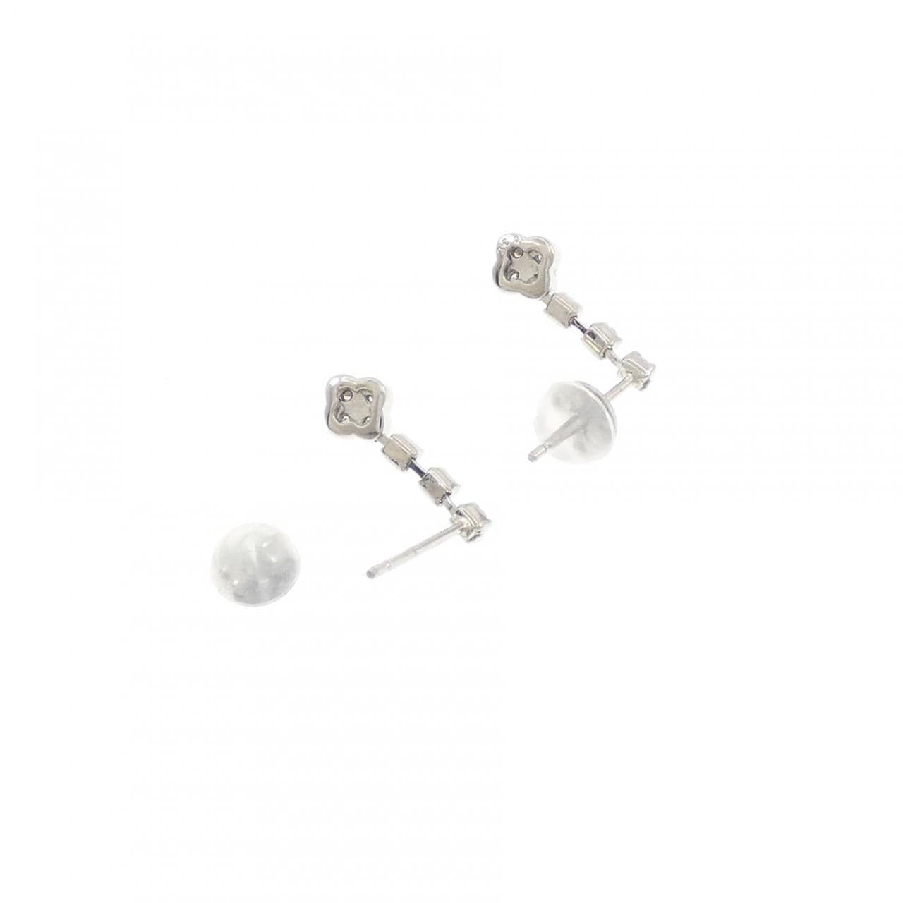 PT900 ダイヤモンド ピアス 0.25CT