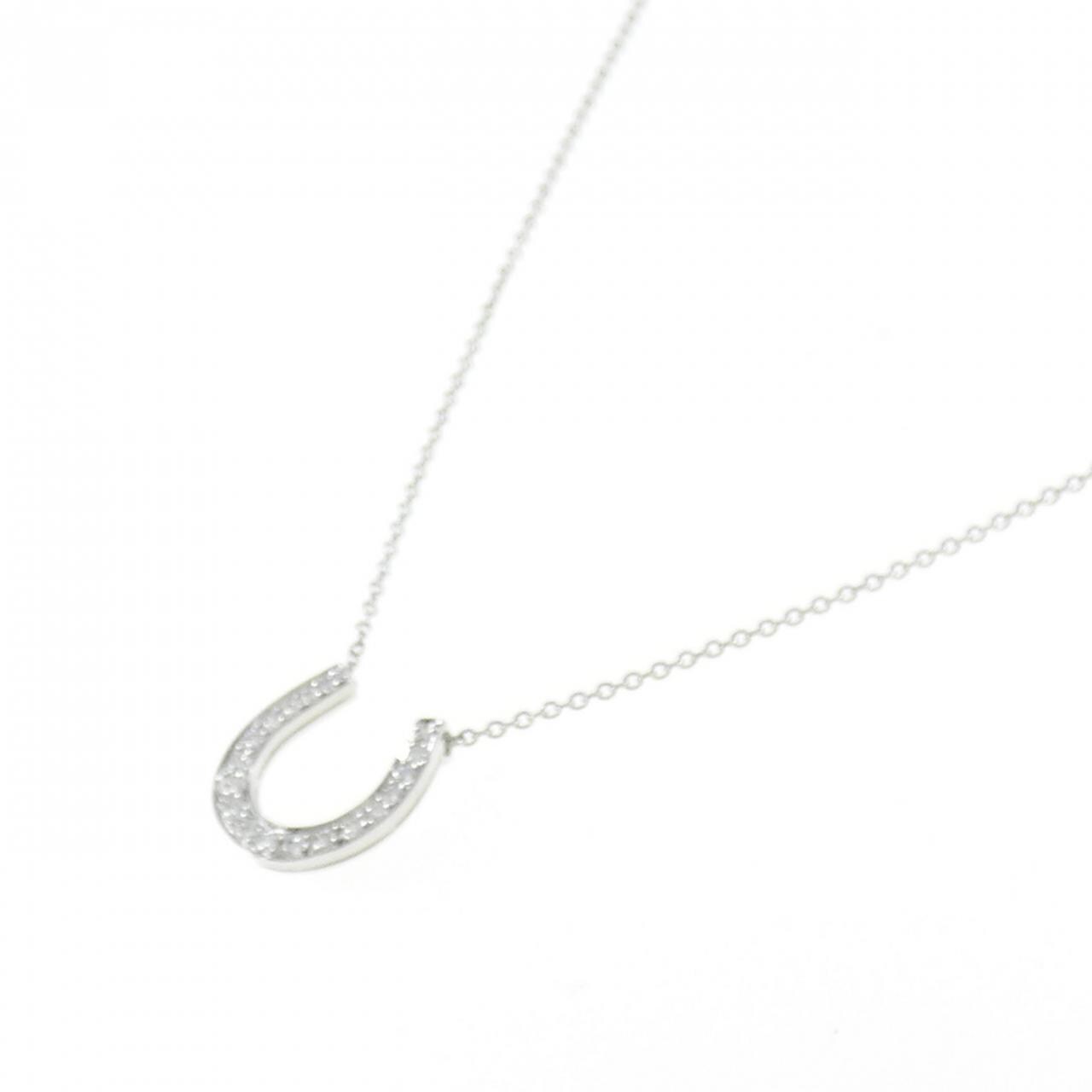 Used B/Standard] TIFFANY&Co. Tiffany Horseshoe Silver 925 Unisex  Necklace 20429108
