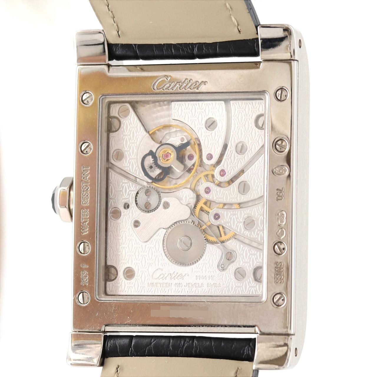 Cartier Tank Avis WG W1540451 WG手动上弦