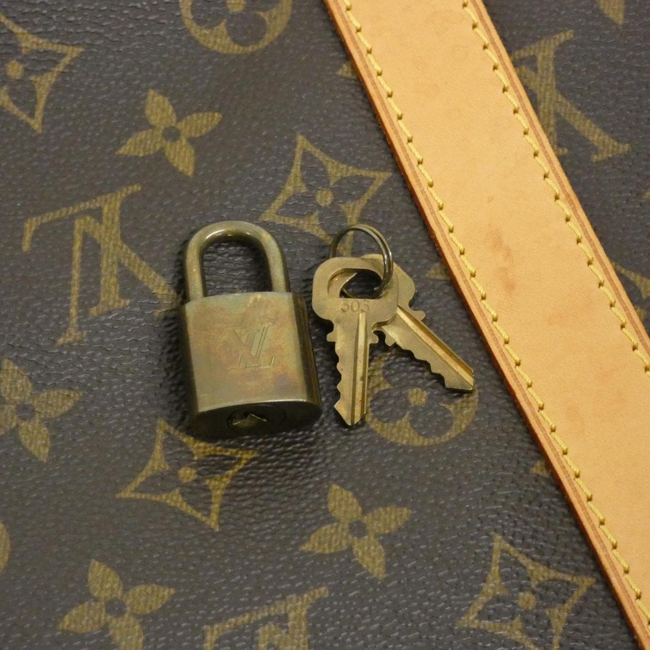 LOUIS VUITTON Monogram Keepall 55 厘米 M41424 波士顿包