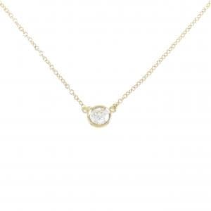 ティファニー バイザヤード ネックレス 0.27CT E VS1 3EXT