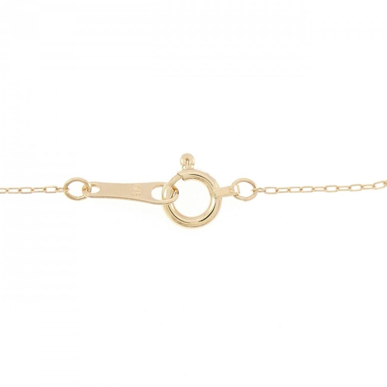 K18YG ダイヤモンド ネックレス 0.08CT