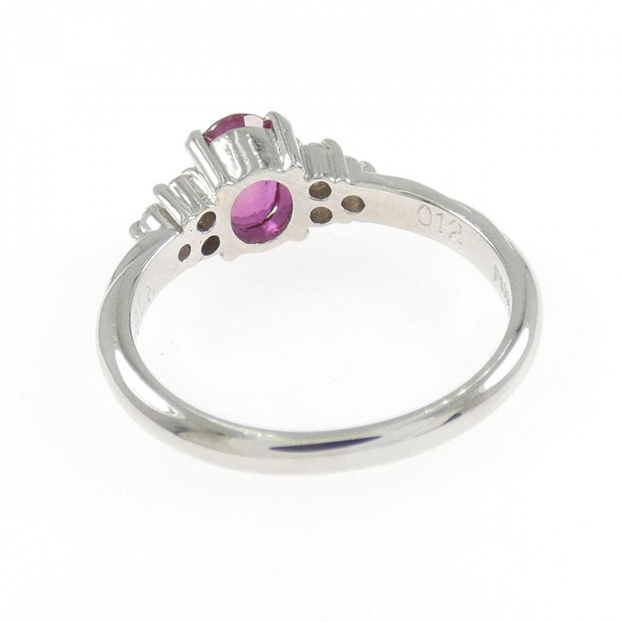 PT900 ルビー リング 0.84CT